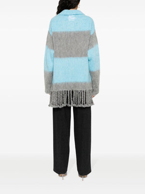 Etro Fringed-edge sweater minidress