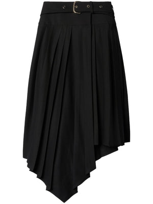 Off White Tech Drill Belt Pleated Skirt