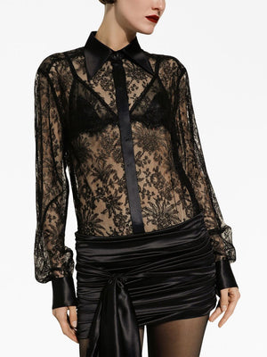 Dolce & Gabbana Semi-transparent shirt