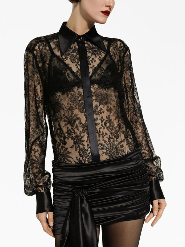 Dolce & Gabbana Semi-transparent shirt