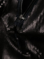 Rick Owens Embroidered denim long dress