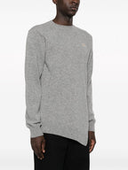 Comme Des Garcons x Lacoste Asymmetric Wool Sweater