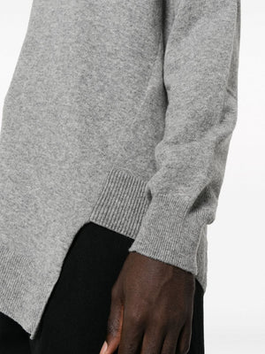Comme Des Garcons x Lacoste Asymmetric Wool Sweater