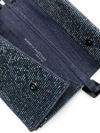 Benedetta Bruzziches Vitty La Mignon rhinestone-embellished denim bag