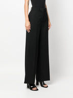 Lanvin Wide leg wool trousers