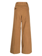 Gabriele Pasini Wide leg cotton trousers
