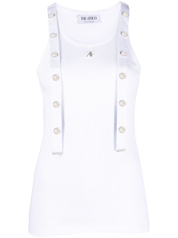 The Attico Top White