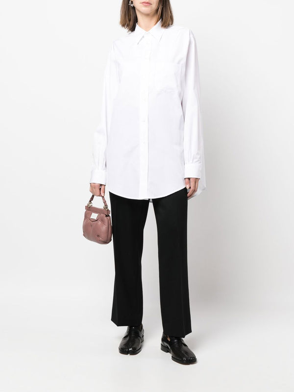 Maison Margiela Longline poplin shirt