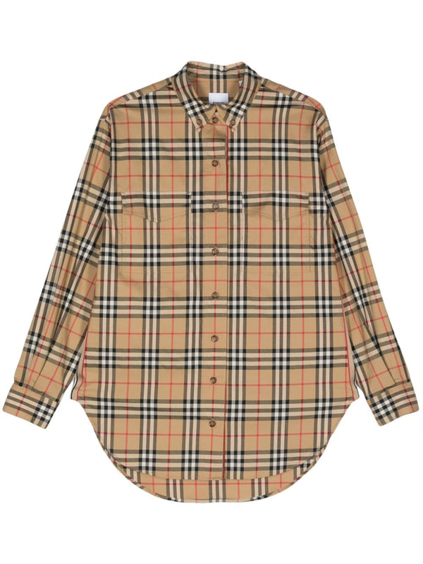 Burberry Vintage Check Pattern Shirt