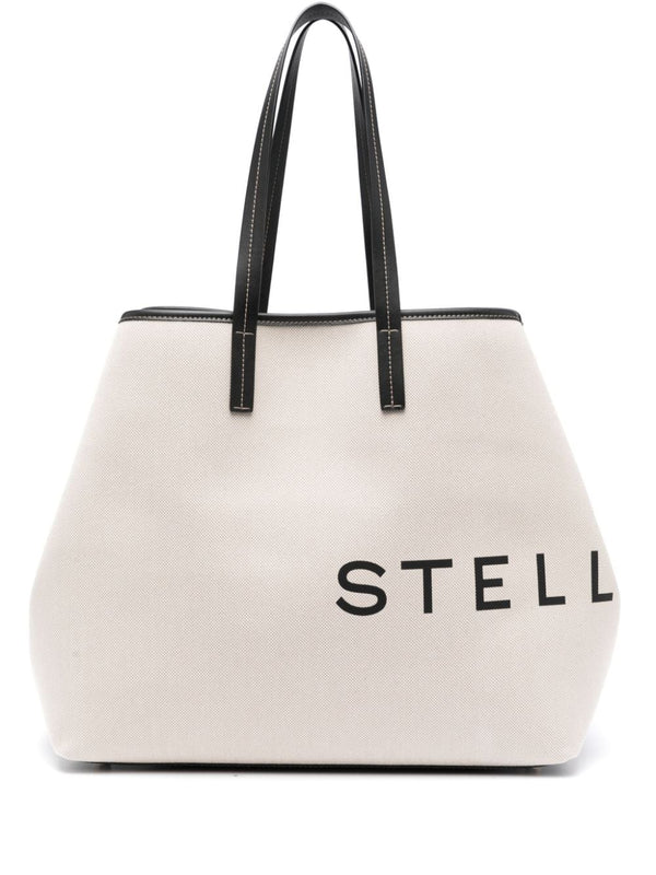 Stella McCartney logo-print detachable-purse bag