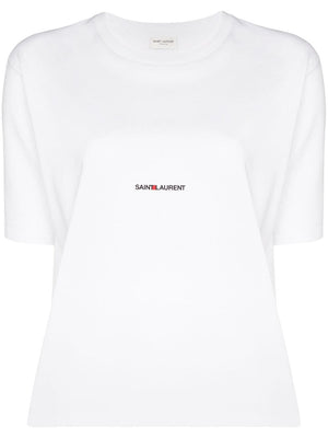 Saint Laurent logo print T-shirt