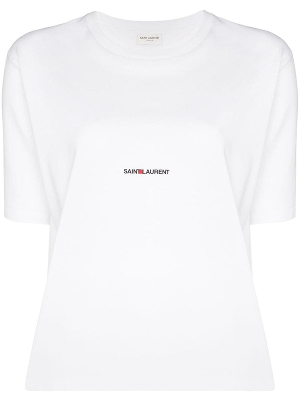 Saint Laurent logo print T-shirt