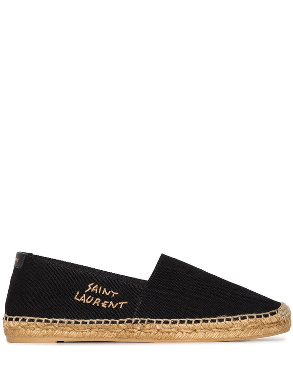 Saint Laurent logo-embroidered Espadrilles