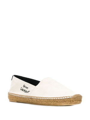 Saint Laurent logo-embroidered Espadrilles