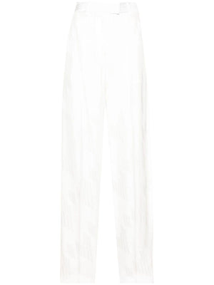 The Attico Trousers White