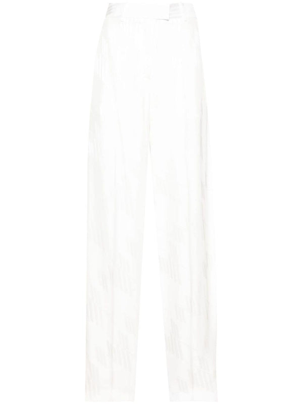 The Attico Trousers White