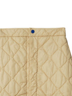 Burberry Quilted mini skirt