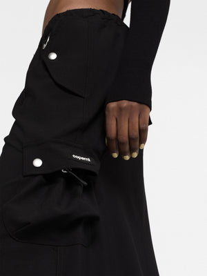 Coperni Tailored cargo maxi skirt