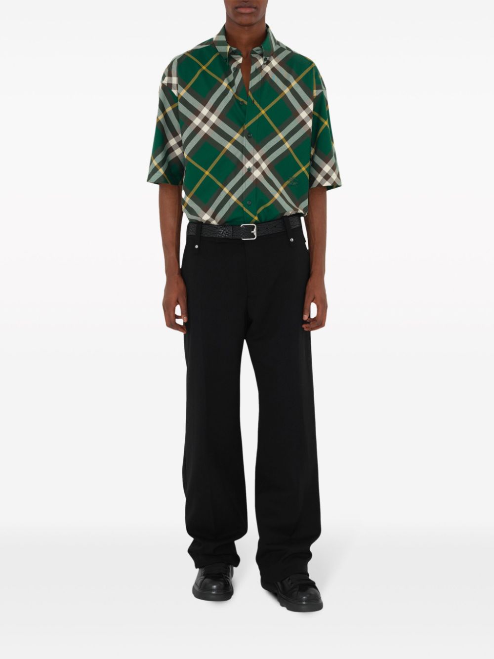 Burberry Embroidered Shirt