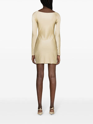 Coperni Cut-out twisted mini dress