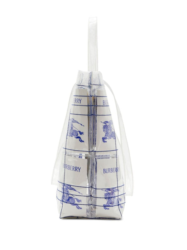Burberry EKD logo-tag Transparent Tote Bag
