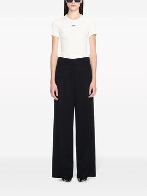 Off White Formal over wool trousers