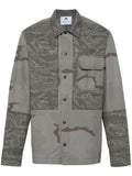 جاكيت قميص كلاسيكي بياقة من Marine Serre Rispstop