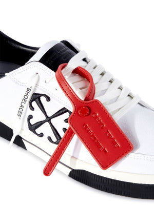 Off White New Low Vulcanized leather sneakers