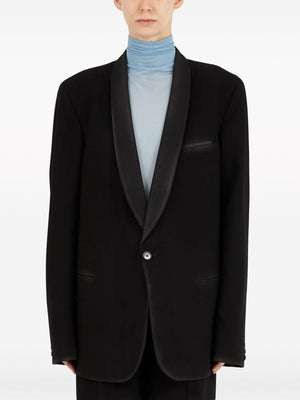 Maison Margiela Single-breasted blazer with 4-needle detail