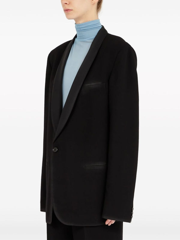 Maison Margiela Single-breasted blazer with 4-needle detail