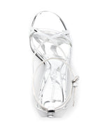 Alexander McQueen Twisted Armadillo 95mm patent sandals