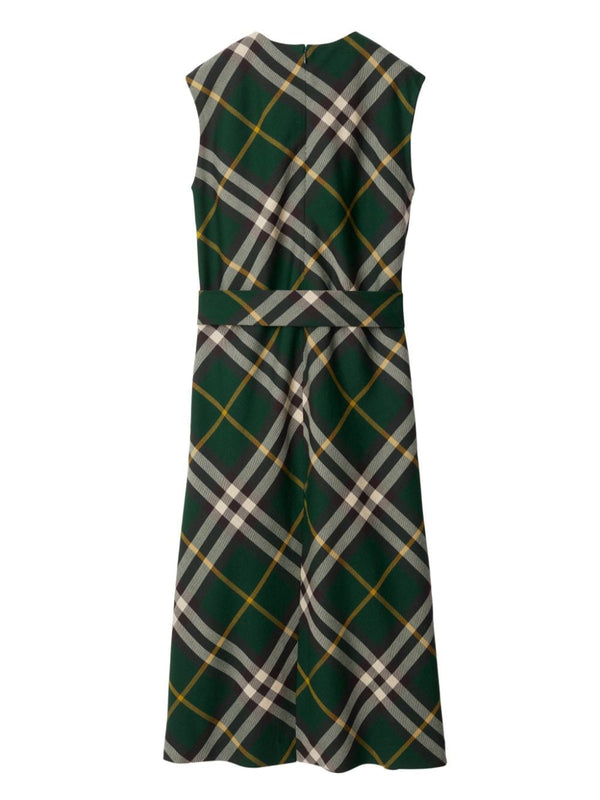 Burberry Nova Check Midi Dress
