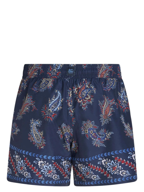Etro Paisley-print swim shorts