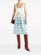 فستان واسع من تصميم Etro Broderie anglaise