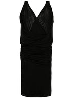 Saint Laurent V-necked mini dress