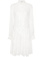 Ermanno Scervino Embroidered shirt dress