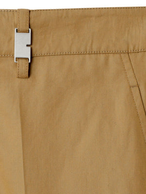 Burberry Straight-leg cotton trousers