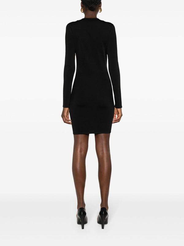 Saint Laurent Décolleté Mini Dress