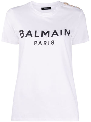 Balmain T-shirt with Balmain Paris print