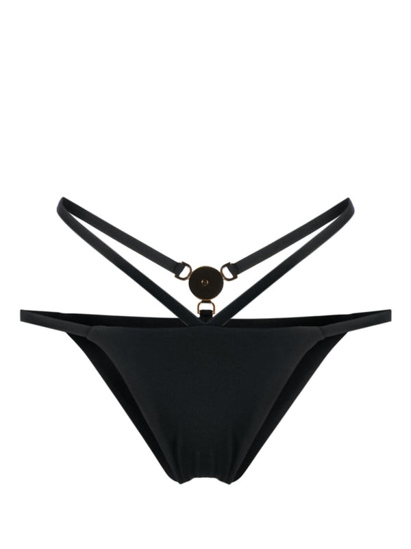 Versace Medusa-plaque strappy bikini bottoms