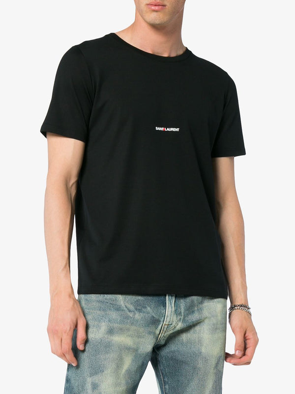 Saint Laurent logo print T-shirt