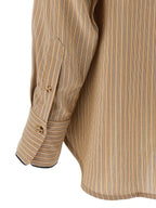 Victoria Beckham Piping Detail Pyjama Shirt