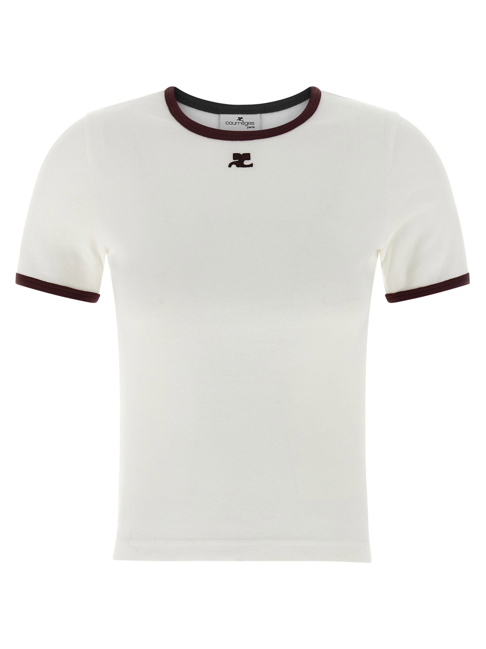 Courreges Signature Contrast T-shirt