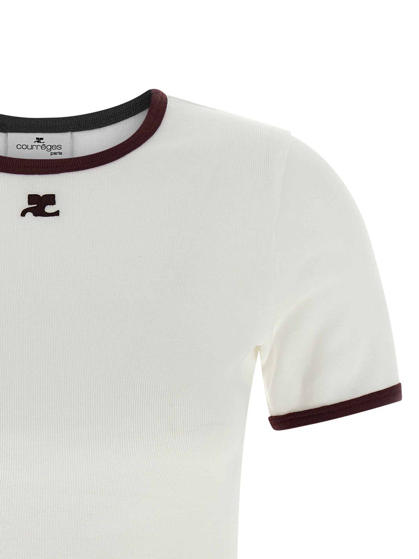 Courreges Signature Contrast T-shirt