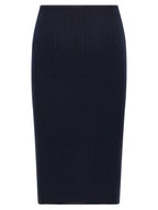 Courreges Loop Rib Knit Skirt