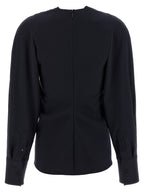 Victoria Beckham Twist Detail Blouse