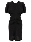 Victoria Beckham Gathered Waist Mini Dress