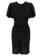 Victoria Beckham Gathered Waist Mini Dress
