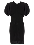 Victoria Beckham Gathered Waist Mini Dress