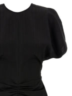 Victoria Beckham Gathered Waist Mini Dress